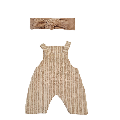 LISON-SALOPETTE + BANDEAU SABLE