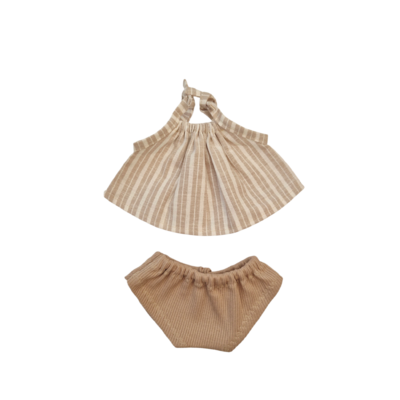 LISON-ENSEMBLE CHEMISE + CULOTTE SABLE