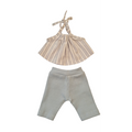 LISON-ENSEMBLE CHEMISE + PANTALON BLEU