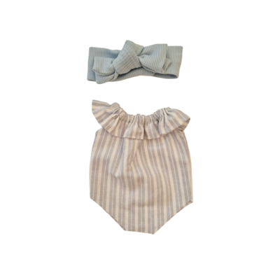 LISON-BARBOTEUSE + BANDEAU BLEU
