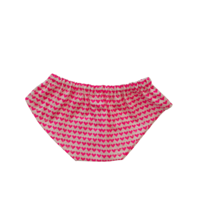 LINH-CULOTTE CŒUR ROSE