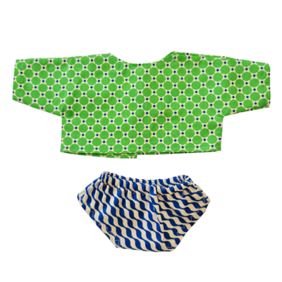 LINH-CULOTTE VAGUE + CHEMISE POIS