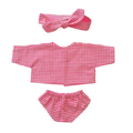 LINH-CULOTTE + CHEMISE + BANDEAU ASSORTI