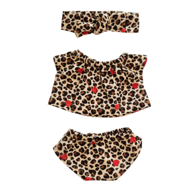 ROMEO+JULIETTE-TEE SHIRT + CULOTTE + BANDEAU ASSORTI