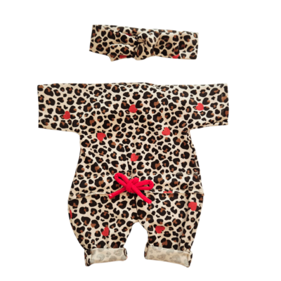 ROMEO+JULIETTE-COMBINAISON AVEC LIEN + BANDEAU ASSORTI