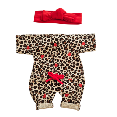 ROMEO+JULIETTE-COMBINAISON AVEC LIEN + BANDEAU ROUGE