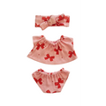 MINA-ENSEMBLE CULOTTE + TEE-SHIRT + BANDEAU ASSORTIS