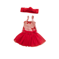MINA-BODY + TUTU + BANDEAU ROUGE