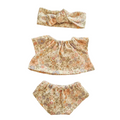 MARGOT-TEE-SHIRT + CULOTTE + BANDEAU ASSORTI