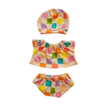 BILLIE-ENSEMBLE TEE-SHIRT + CULOTTE + BONNET