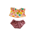 BILLIE-ENSEMBLE TEE-SHIRT + CULOTTE LILA