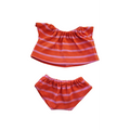 MARIN-ENSEMBLE TEE-SHIRT + CULOTTE TANGERINE / BONBON