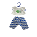 LINH-TEE-SHIRT POISSON POIS + PANTALON VAGUE