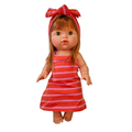 MARIN-ROBE RAYEE TANGERINE / BONBON