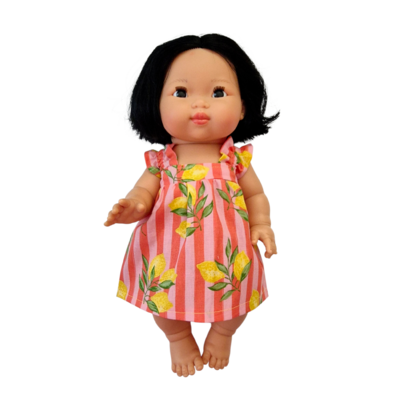 GIULIA-ROBE ROSE & ORANGE