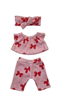 MINA-ENSEMBLE PANTALON + TEE-SHIRT + BANDEAU ASSORTI