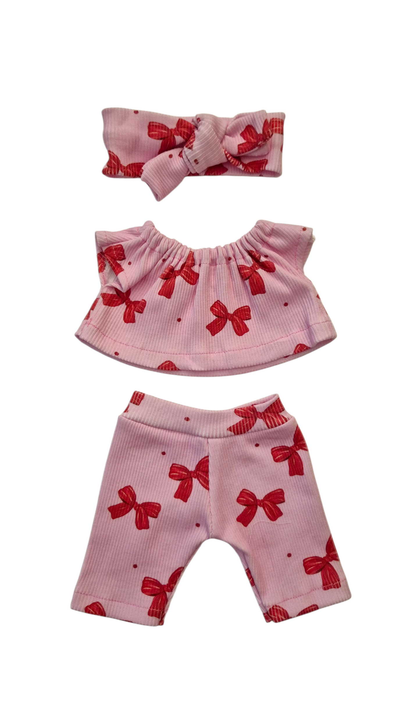 MINA-ENSEMBLE PANTALON + TEE-SHIRT + BANDEAU ASSORTI