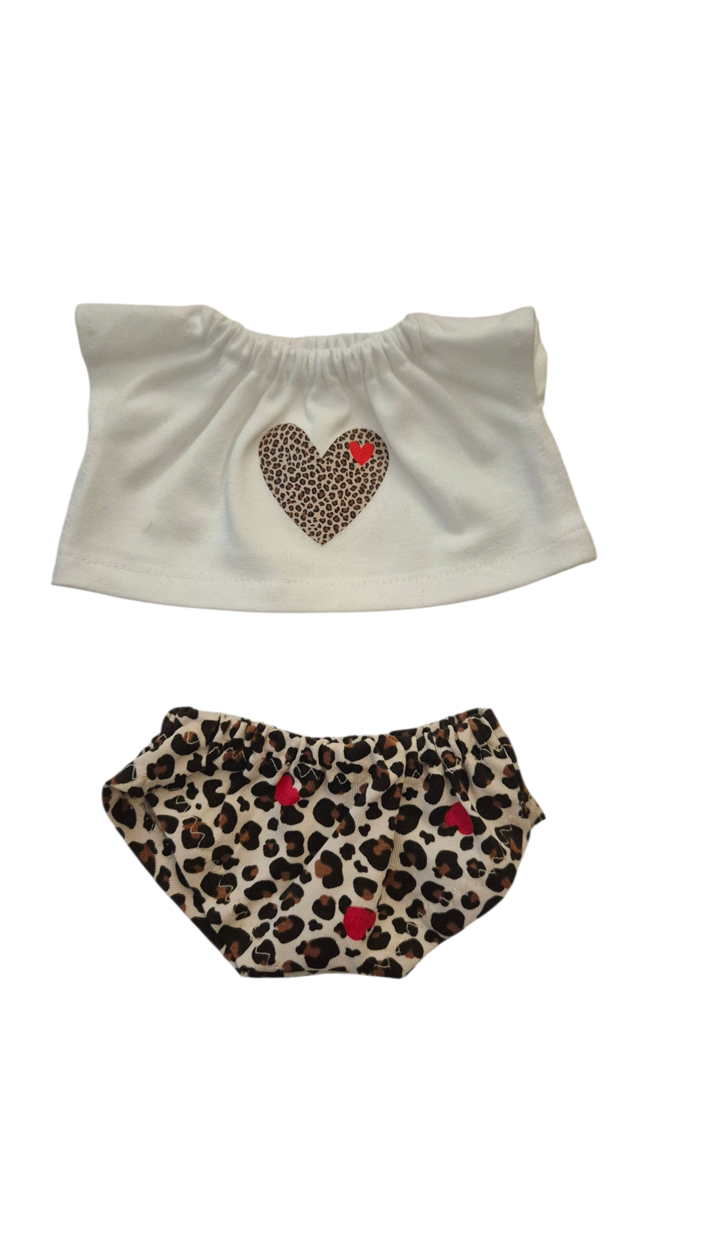 ROMEO+JULIETTE-TEE SHIRT "COEUR" + CULOTTE