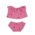 culotte et tee-shirt - motif cerises
