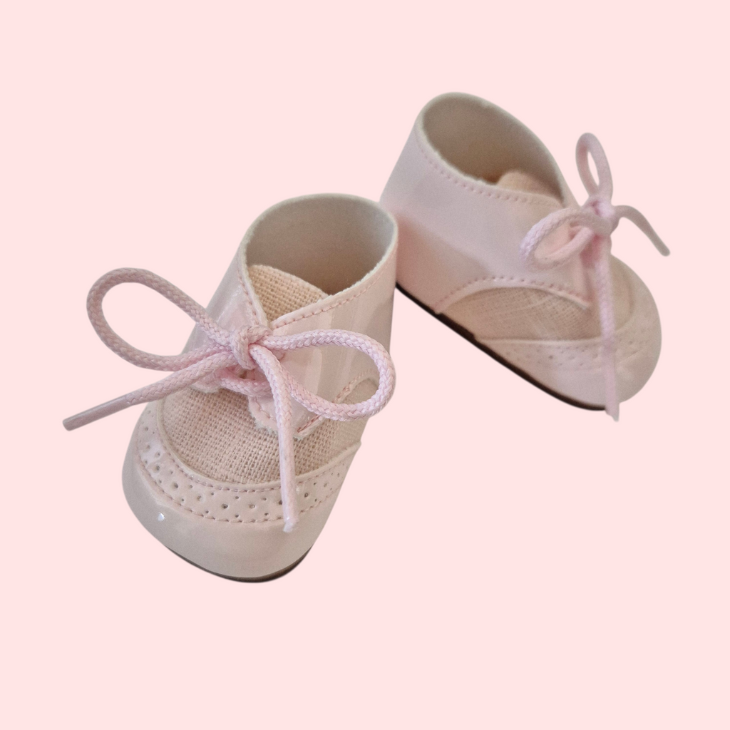 chaussures à lacet - rose