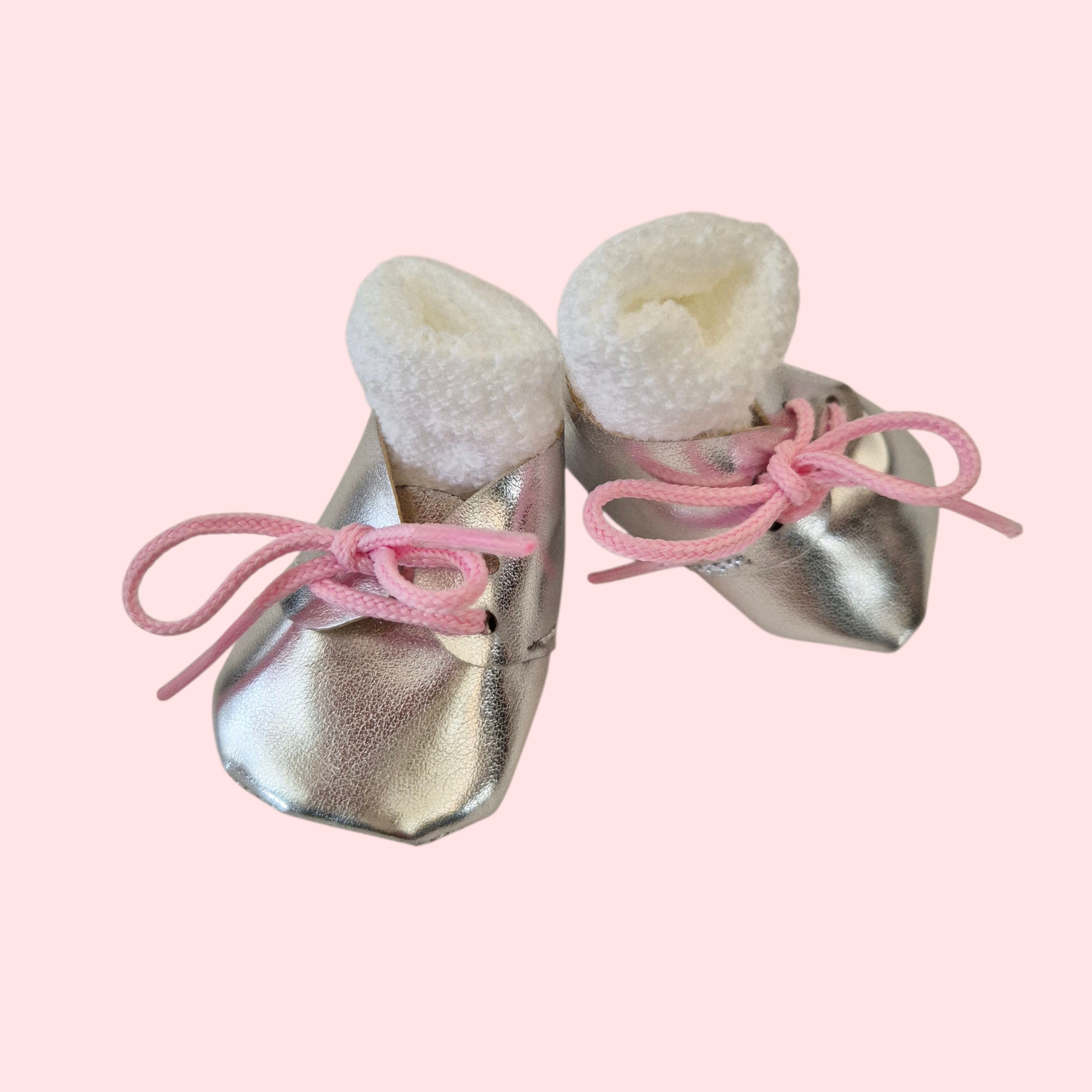 chaussures et chaussettes - argent