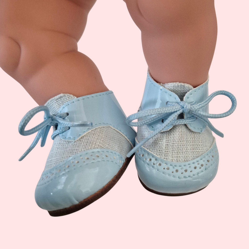 chaussures à lacet - Bleu