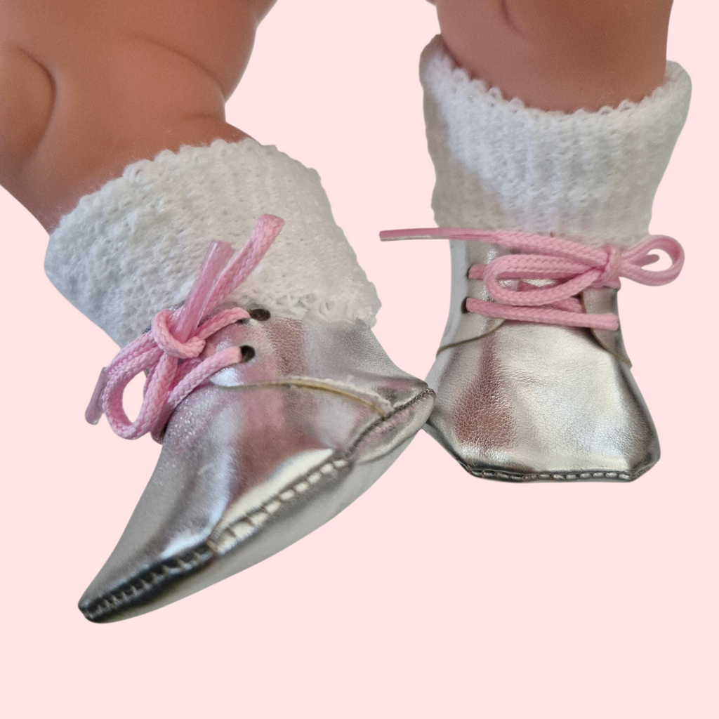 chaussures et chaussettes - argent