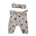 CAMILLE - COMBINAISON COL ELASTIQUE + BANDEAU ASSORTI