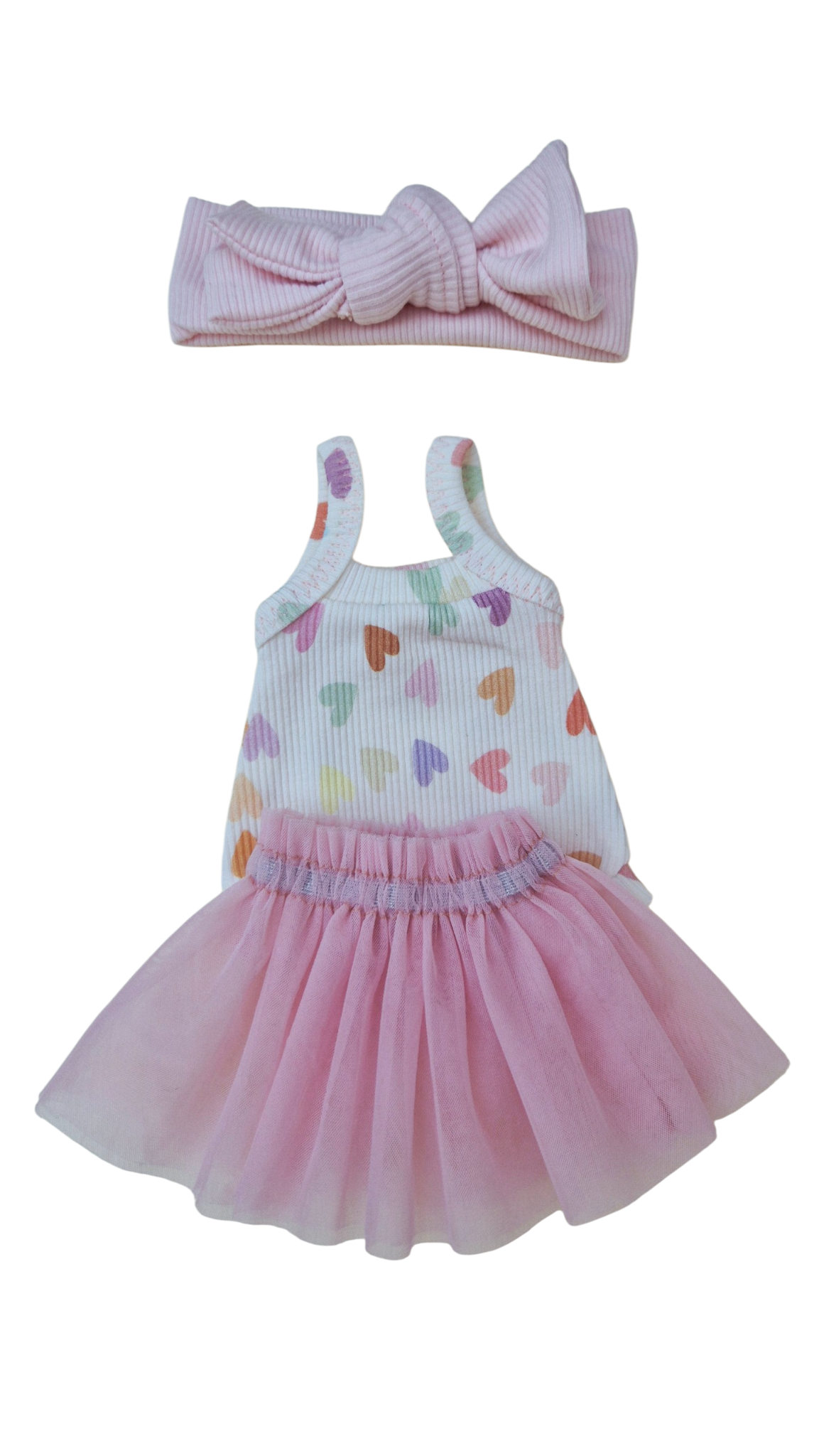 MANON - BODY + TUTU + BANDEAU ROSE
