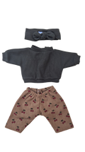 CERISE - pantalon et sweat + bandeau
