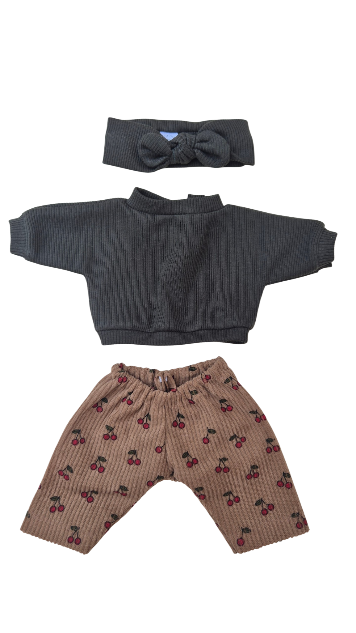 CERISE - pantalon et sweat + bandeau