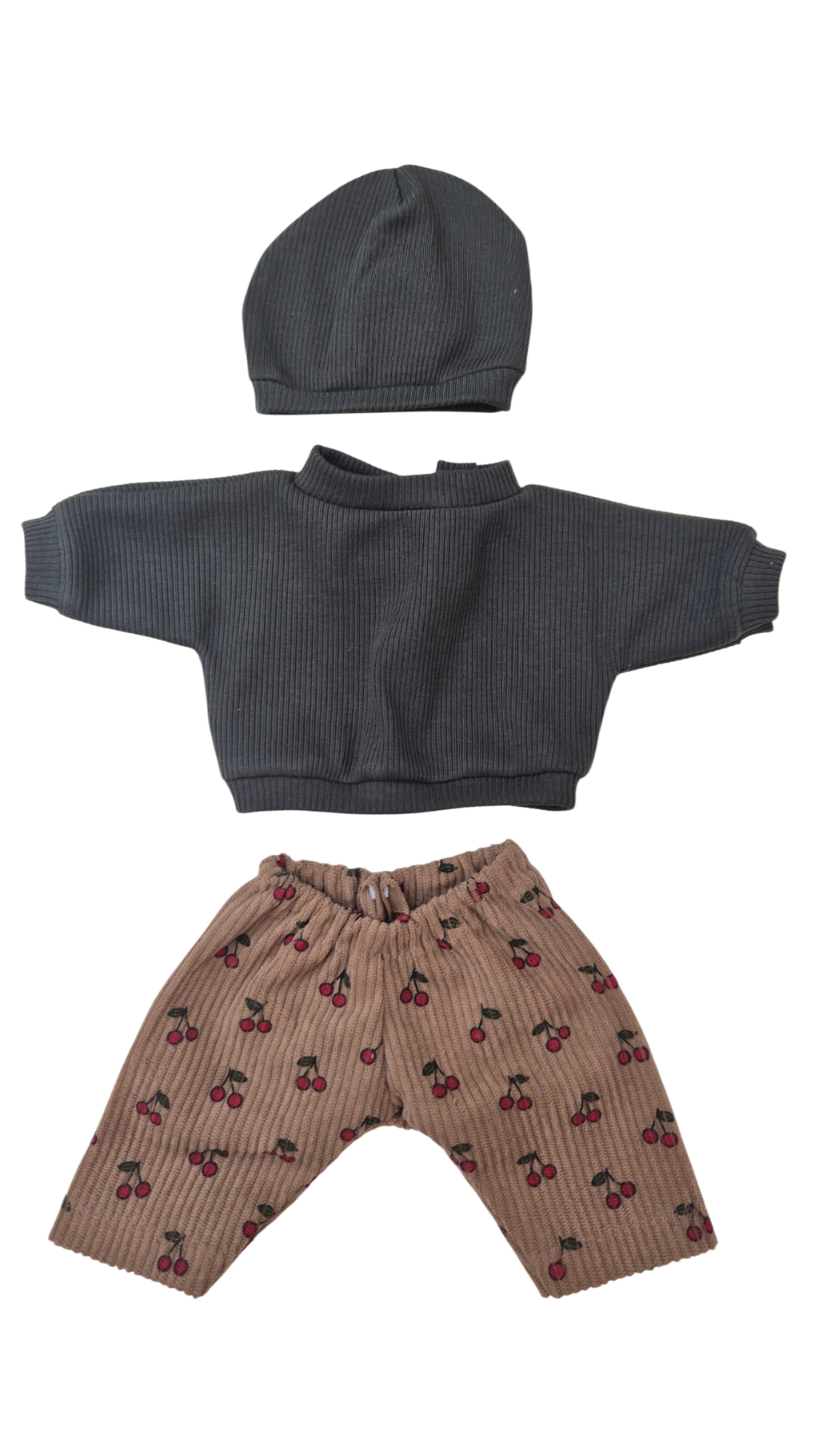 CERISE - pantalon et sweat + bonnet