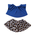 FELIX - jupe + tee-shirt bleu