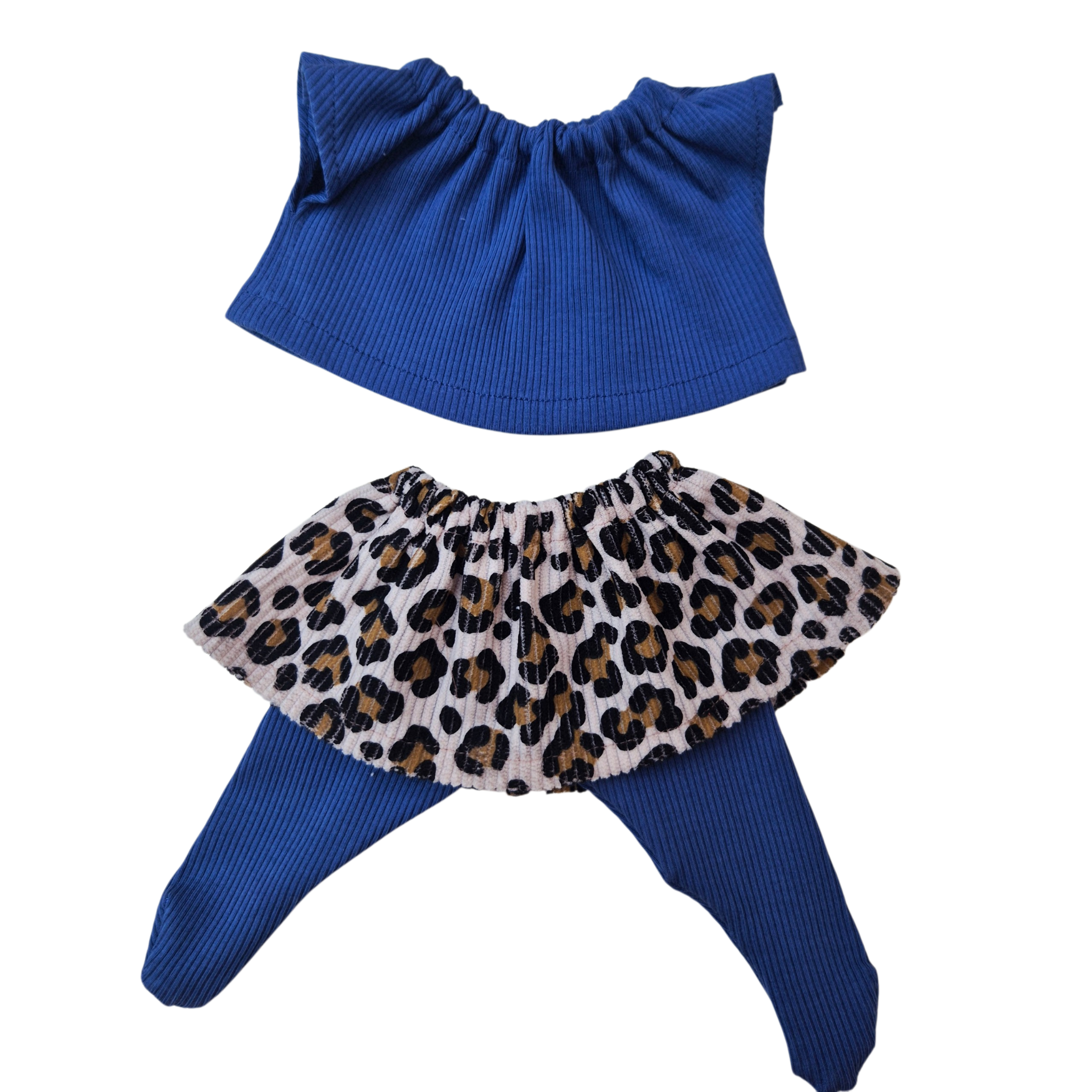 FELIX - jupe + tee-shirt et collant bleu
