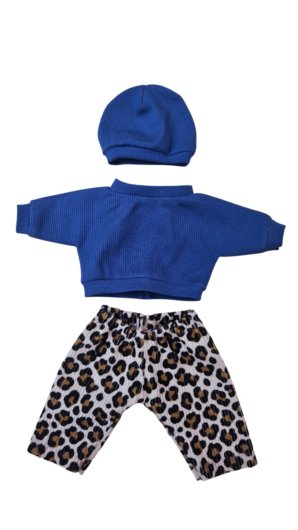 FELIX - pantalon + sweat et bonnet bleu