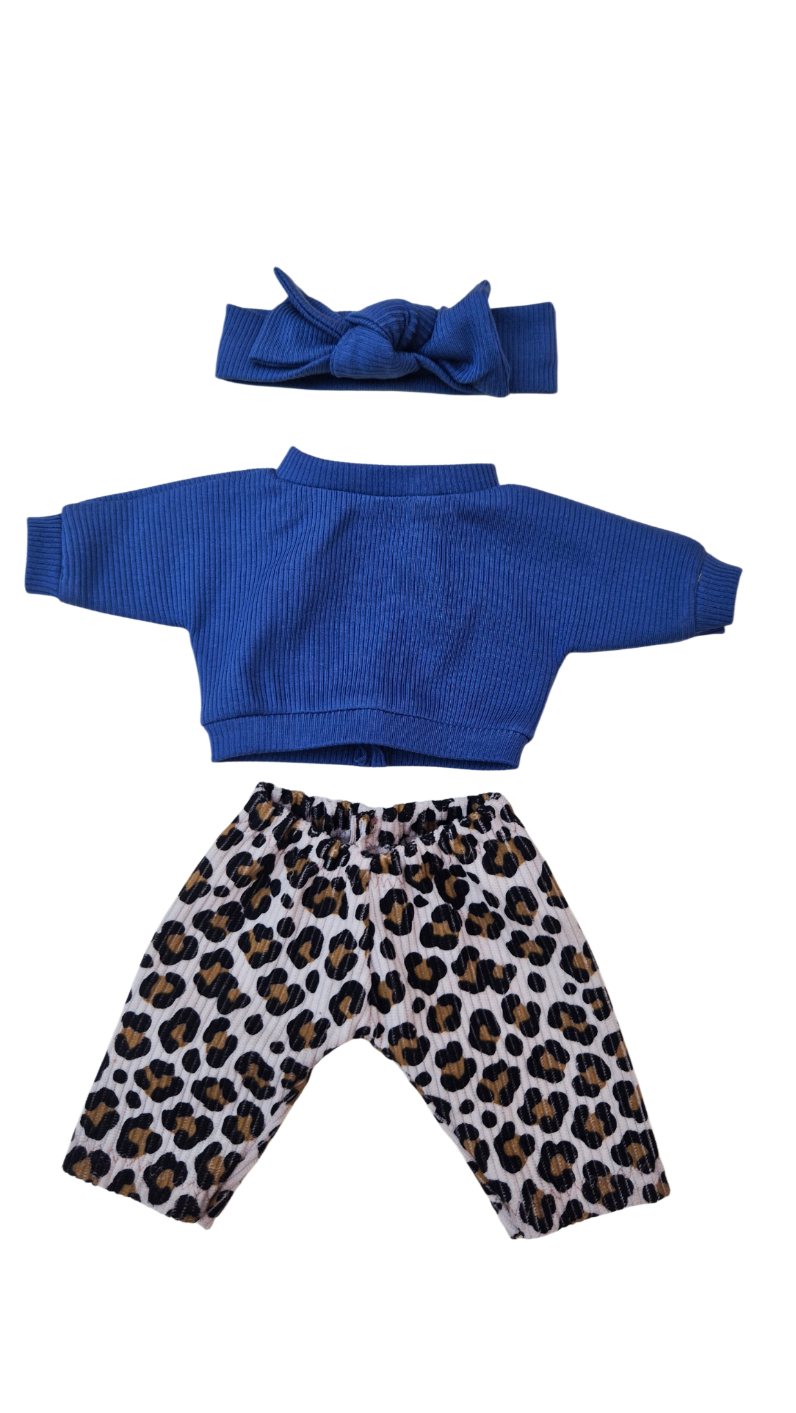 FELIX - pantalon + sweat et bandeau bleu