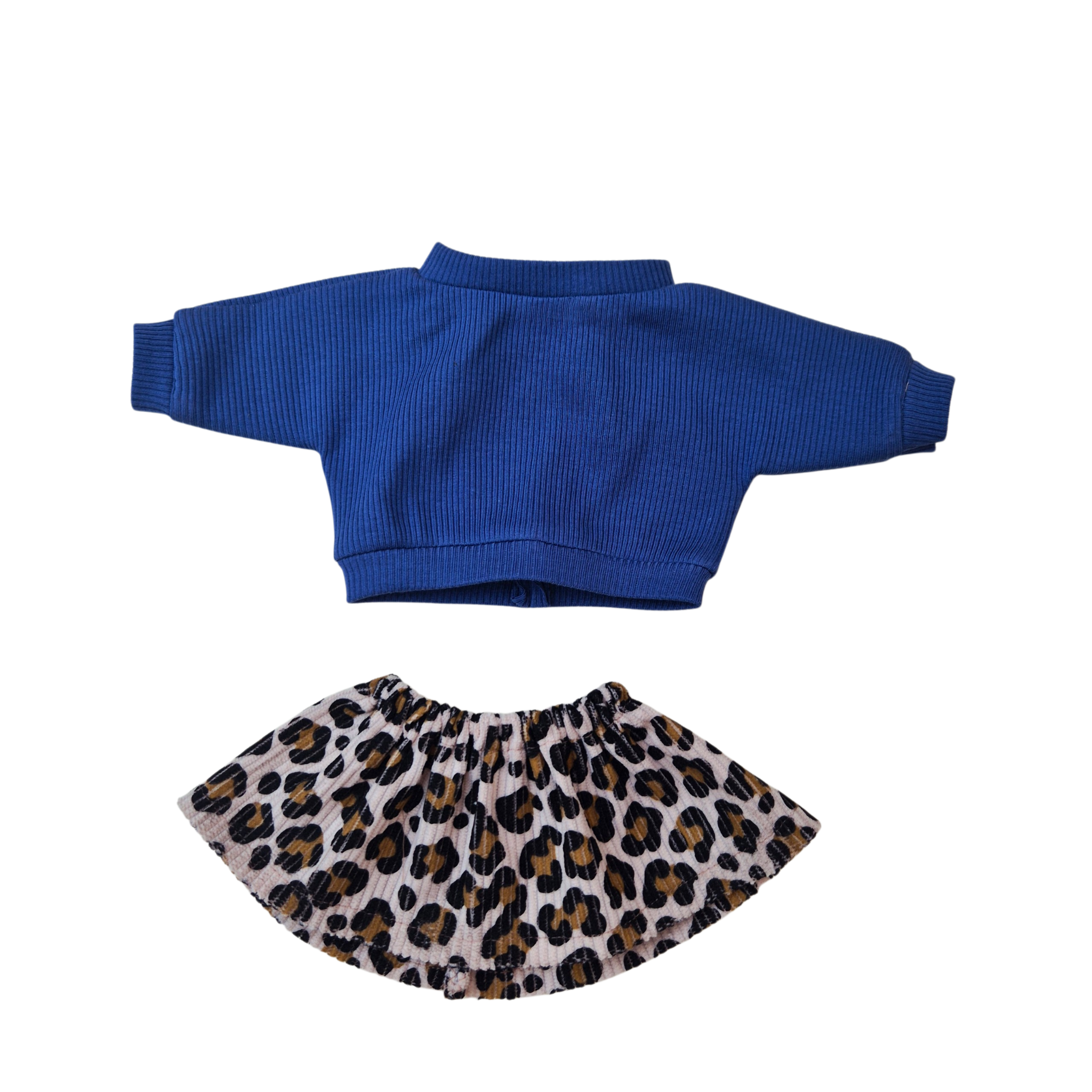 FELIX - jupe + sweat shirt bleu