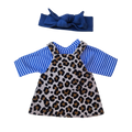 FELIX - robe salopette + chemise + bandeau