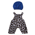 FELIX - salopette + bonnet bleu