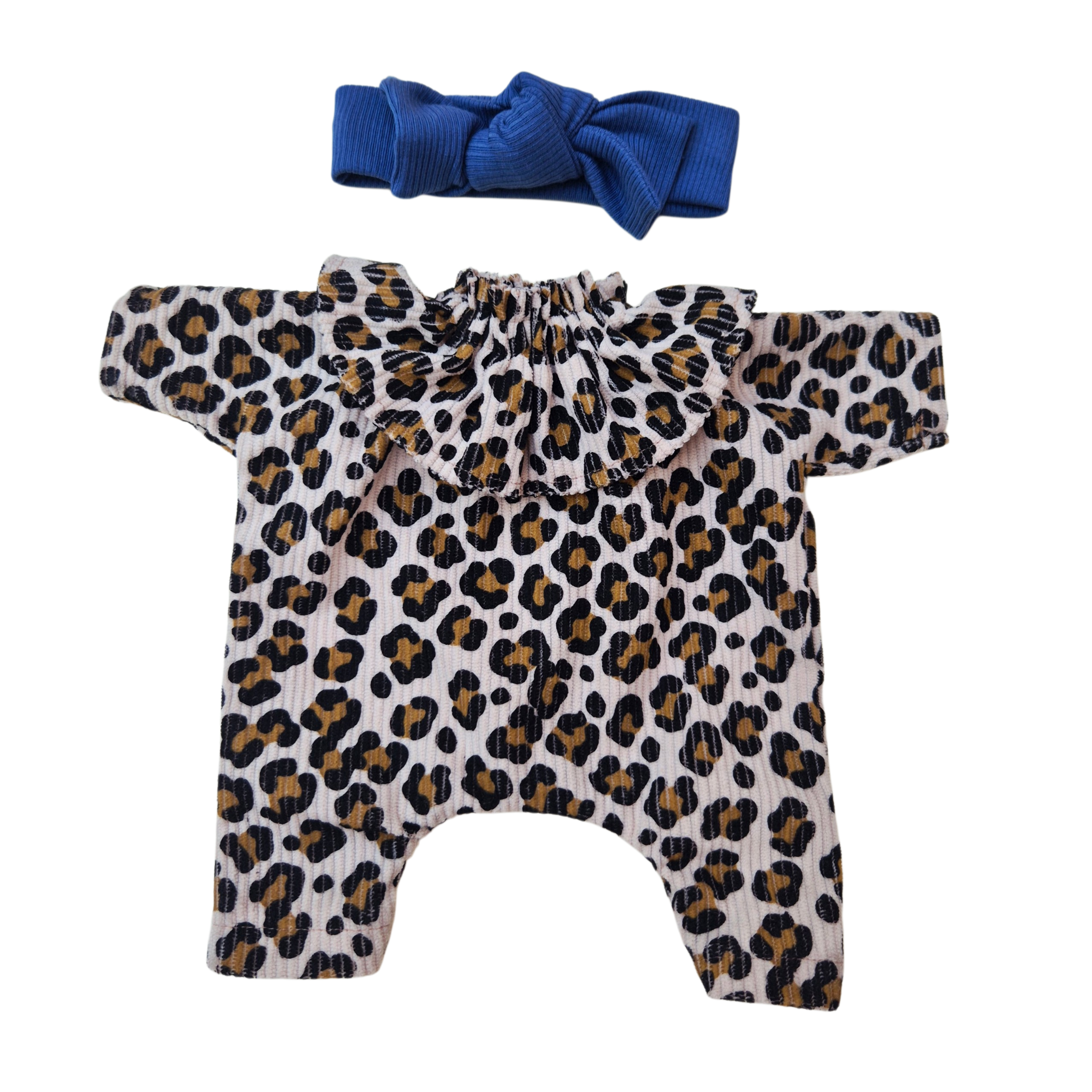 FELIX - combinaison col Pierrot manches longues + bandeau