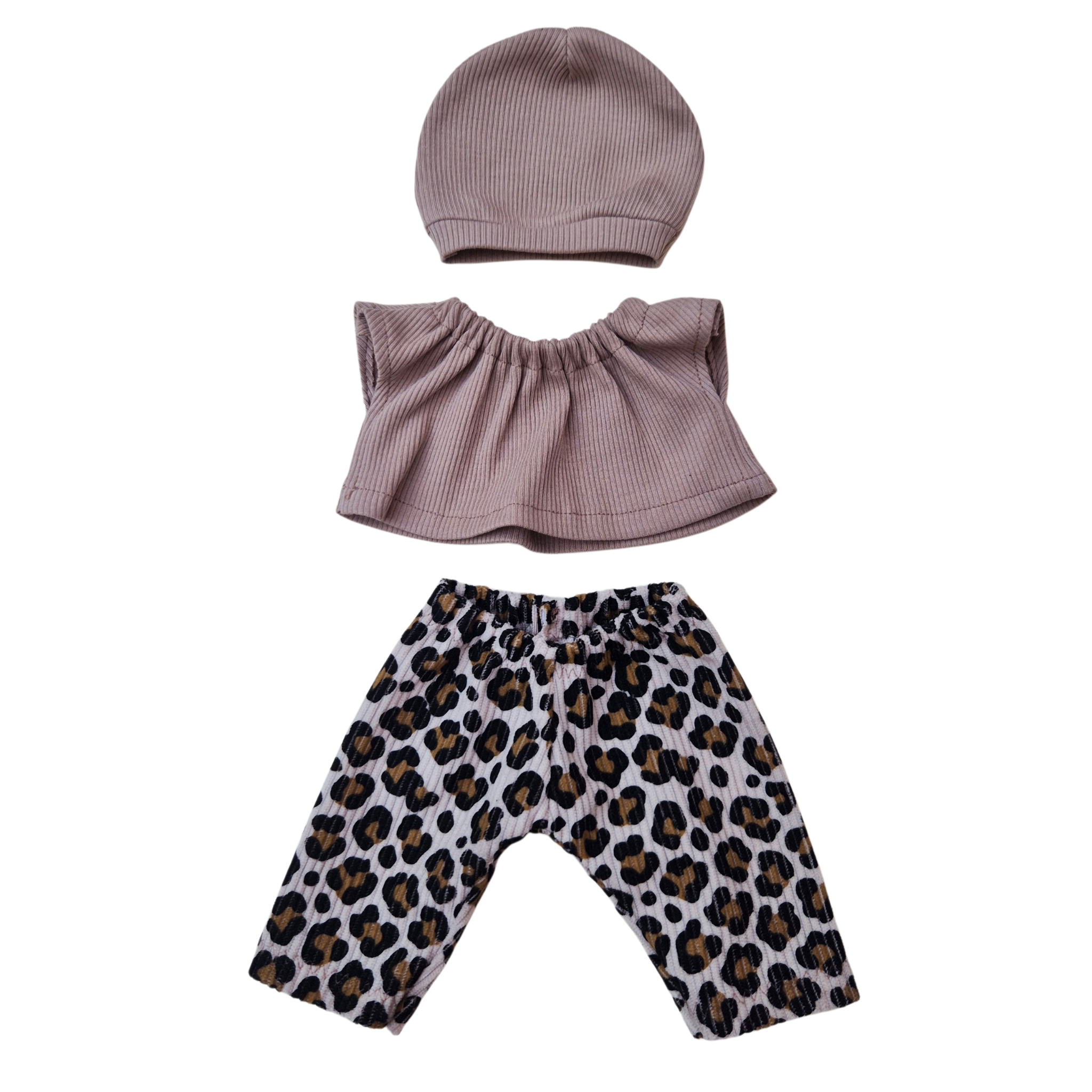 FELIX - pantalon + tee-shirt et bonnet beige