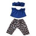 FELIX - pantalon + tee-shirt et bandeau bleu