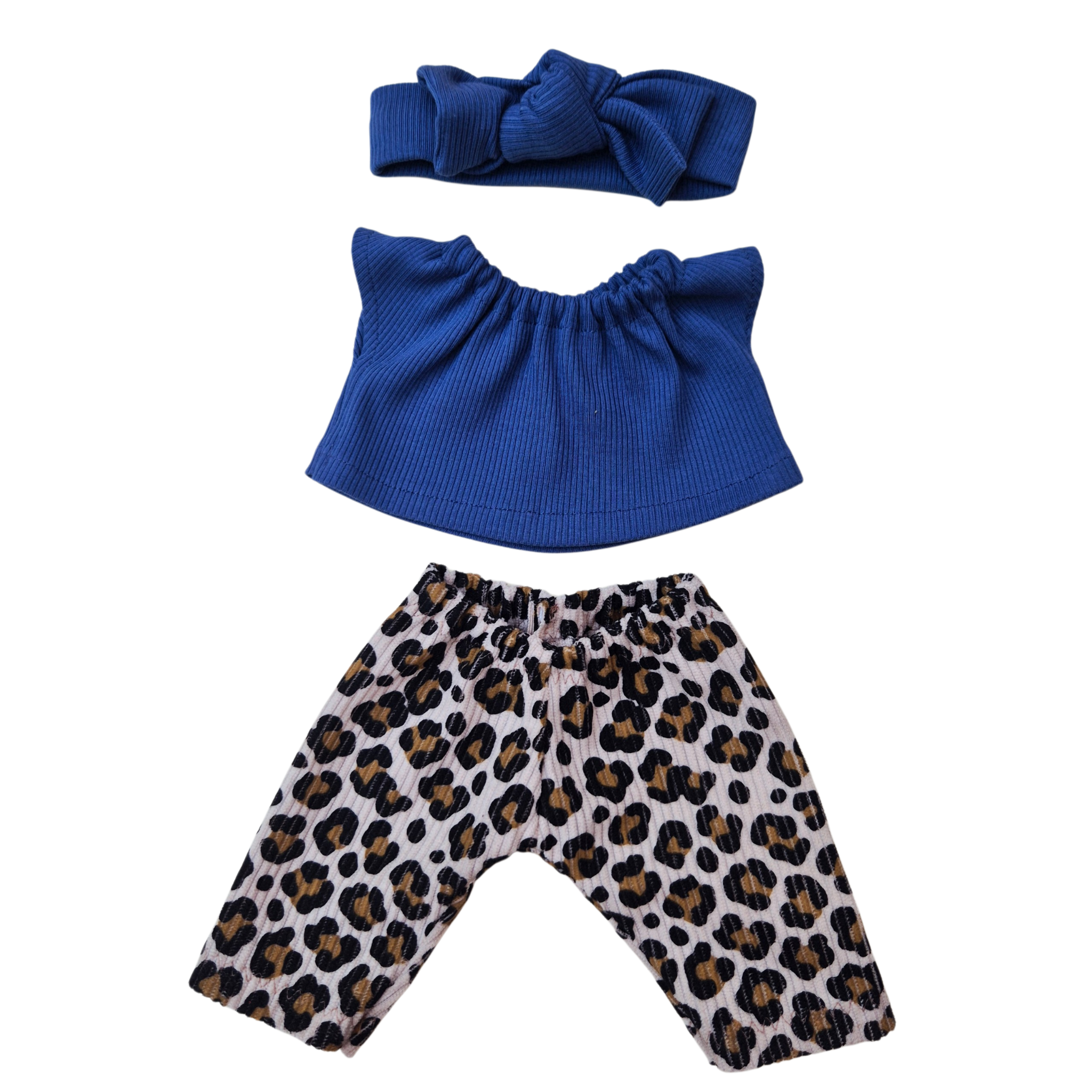 FELIX - pantalon + tee-shirt et bandeau bleu