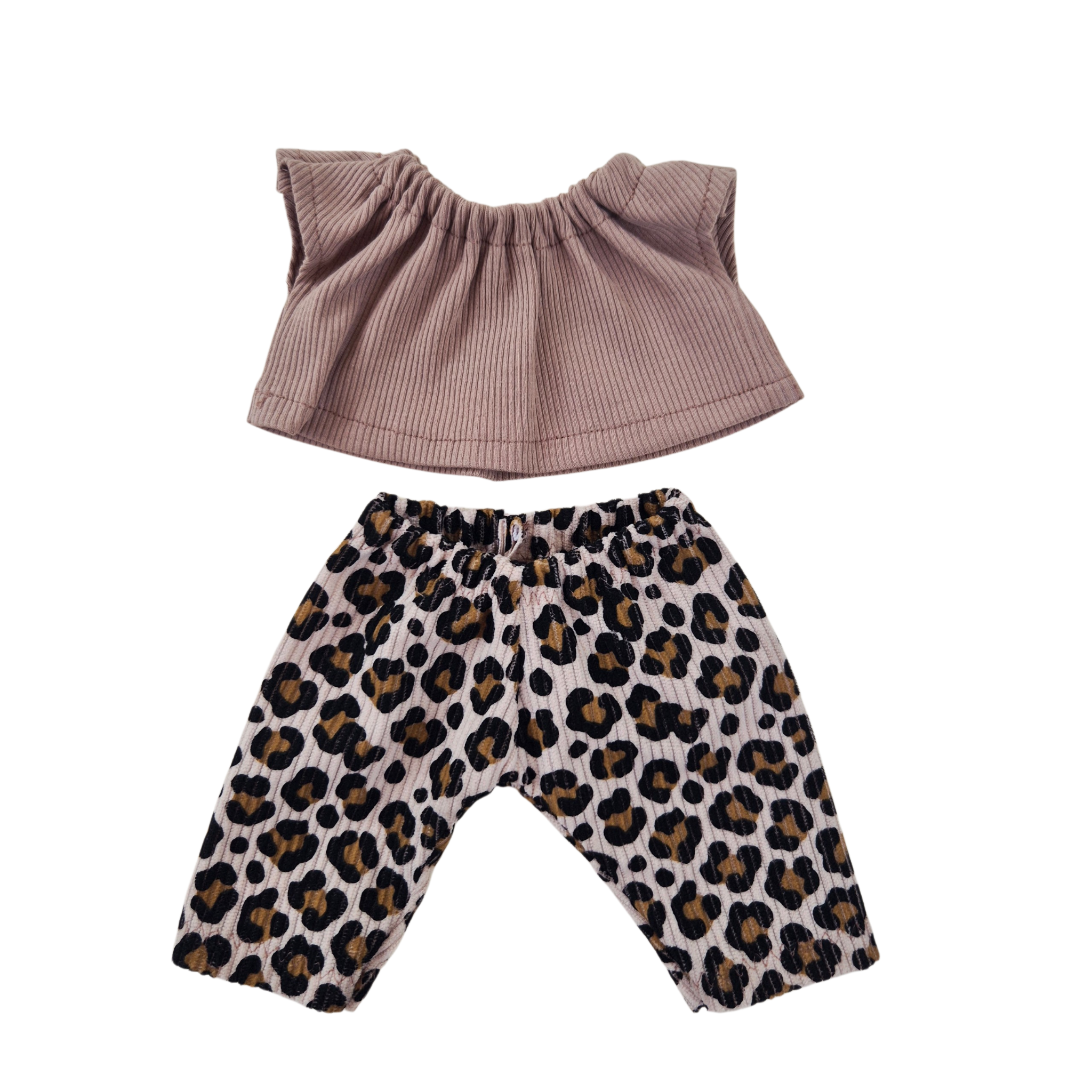 FELIX - pantalon + tee-shirt beige
