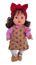 CERISE - robe salopette chemise + collant + chemise + bandeau jersey