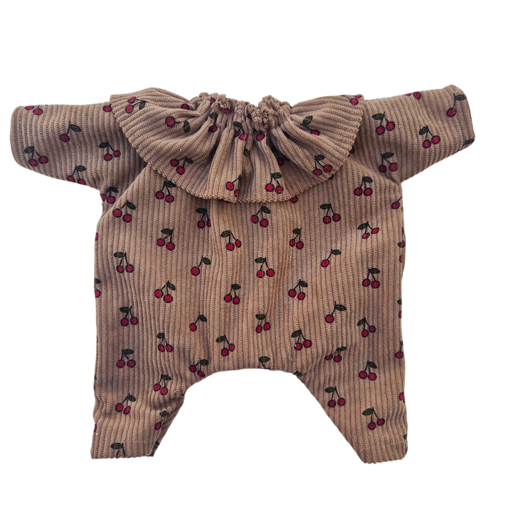 CERISE - combi pierrot manches longues