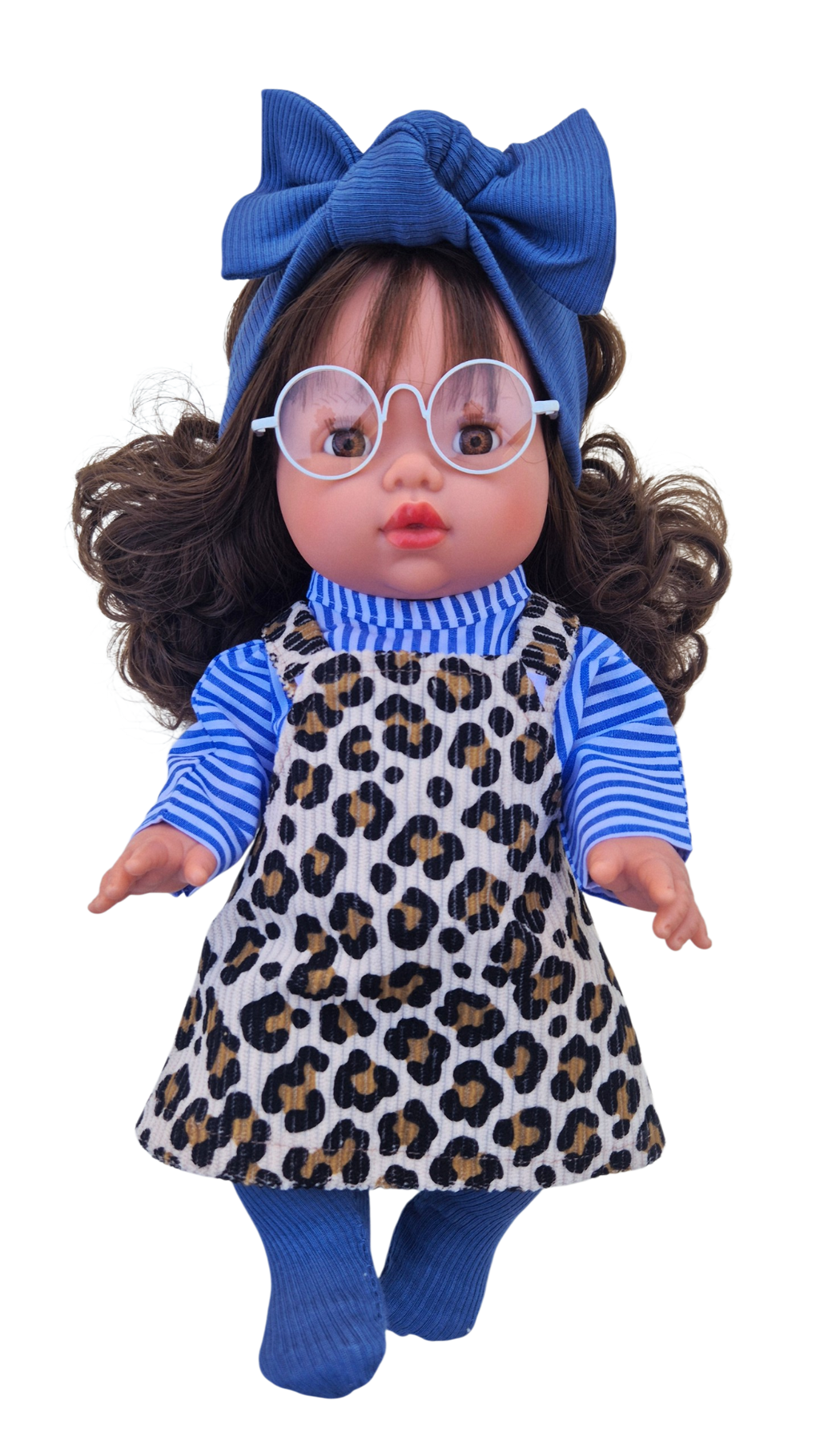 FELIX - robe salopette + chemise +bandeau + collant