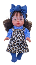 FELIX - robe salopette + chemise +bandeau + collant