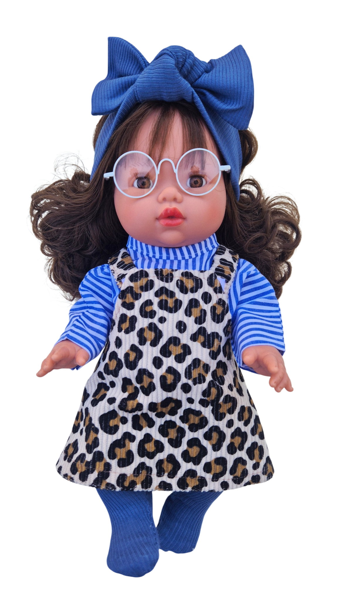 FELIX - robe salopette + chemise +bandeau + collant