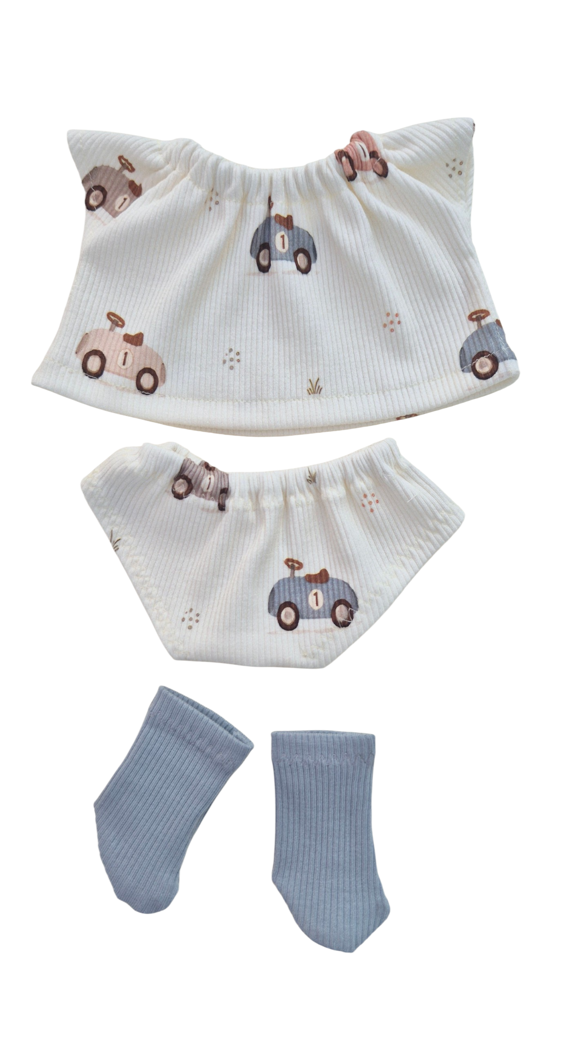 LUCIEN -TEE-SHIRT + CULOTTE ASSORTIS +  CHAUSSETTES